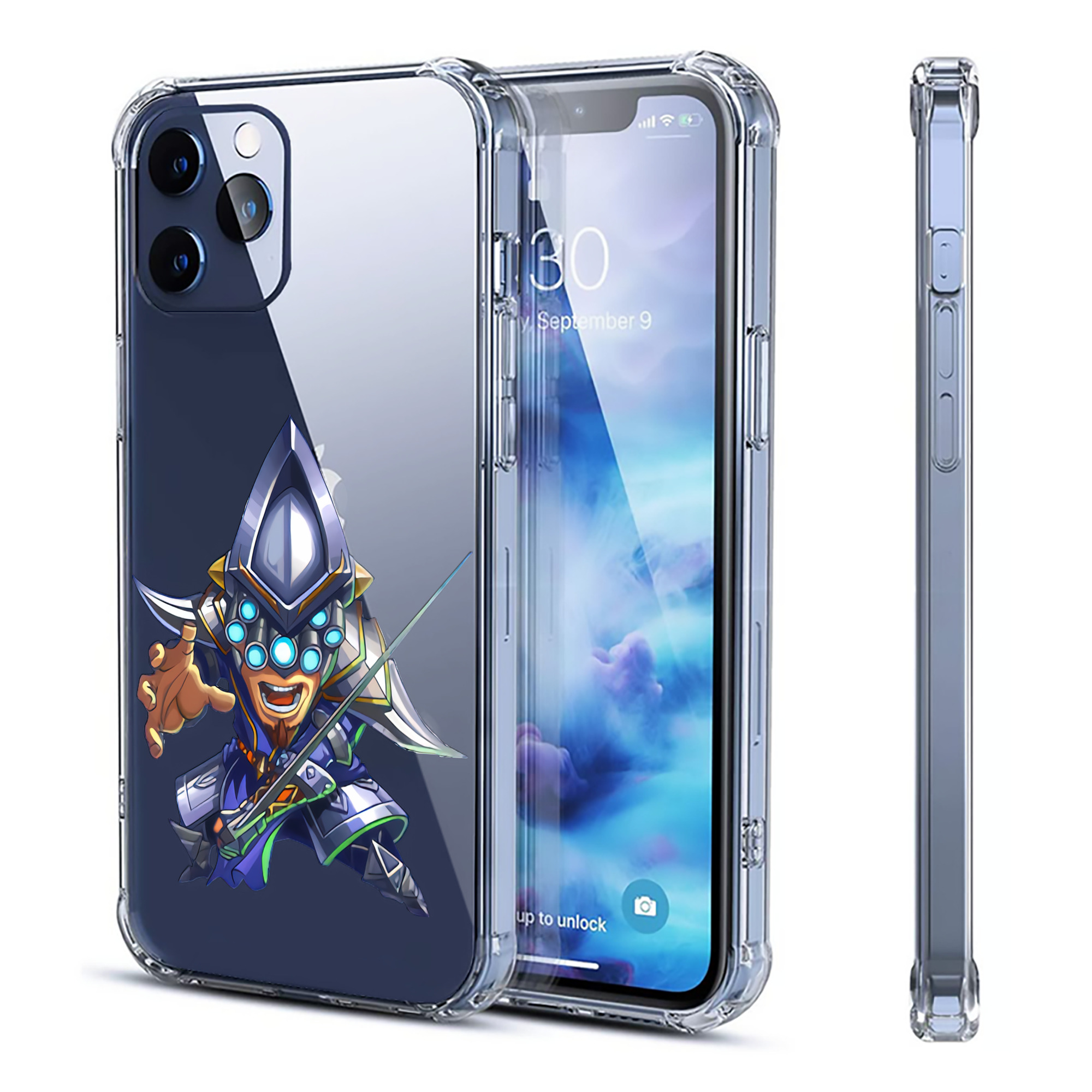 （画像用） リーグ・オブ・レジェンド League of Legends LOL 【iPhone 12シリーズ対応】透明スマホケース（クリアソフトケース）